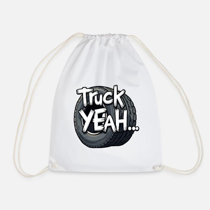 Truck Yeah! - Turnbeutel - Weiß