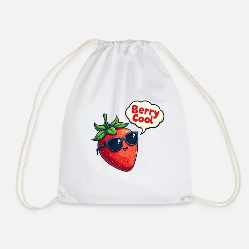 Berry Cool - Turnbeutel - Weiß
