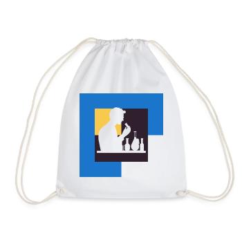 Tableau périodique des chimistes - Sac de sport léger - blanc - Devant