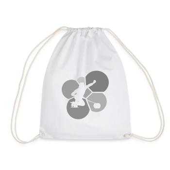 Curlingstock Curlingteam Curling Team - Drawstring Bag - white - Front