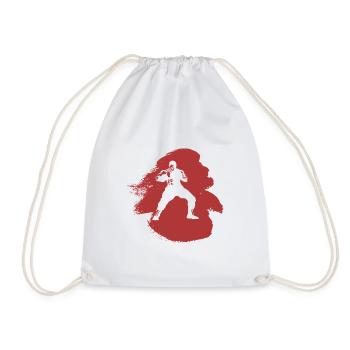 Mixed Martial Arts Jitsu Capoeira - Turnbeutel - Weiß - Vorne