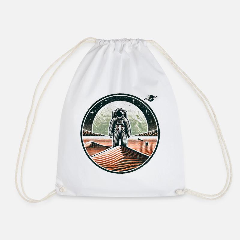 Astronaut - Turnbeutel - Weiß