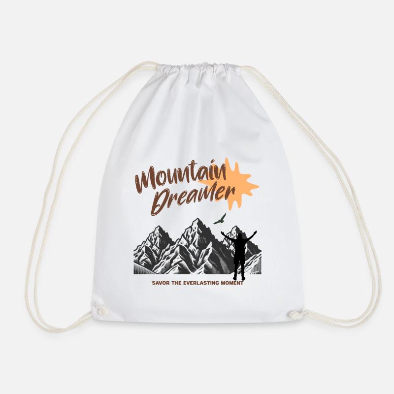 Mountain Dreamer - Turnbeutel - Weiß