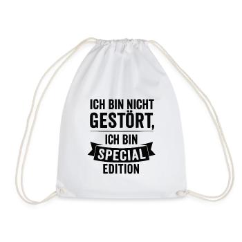 Je suis édition spéciale - Sac de sport léger - blanc - Devant