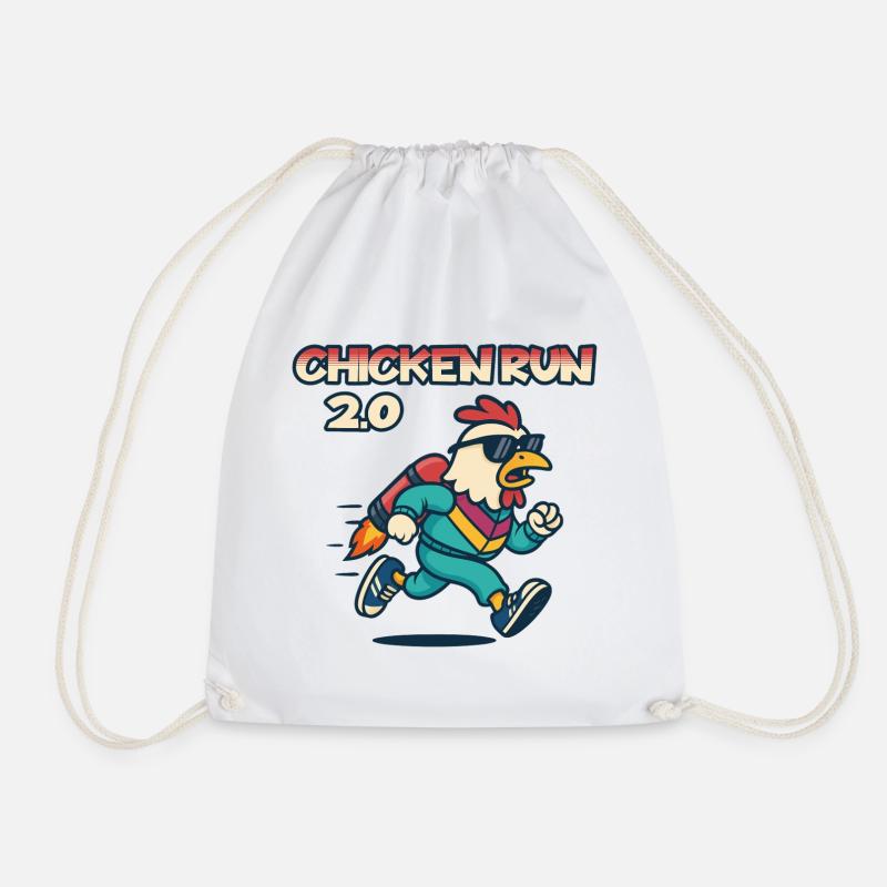 Pack Aventure Chicken Run 2.0 - Sac de sport léger - blanc