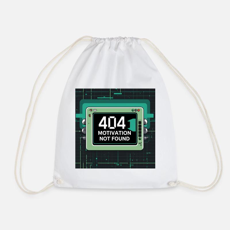 404 Not found - Turnbeutel - Weiß