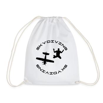 Skydiver - Turnbeutel - Weiß - Vorne