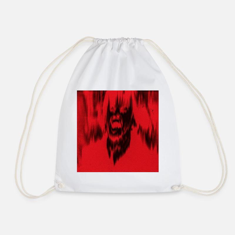 Heartless - Ape Demonic Distortion - Drawstring Bag - white