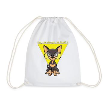Yes, I'm spoiled. So what? - Sac de sport léger - blanc - Devant