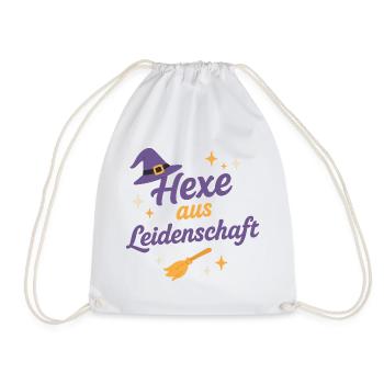 Hexe aus Leidenschaft - Turnbeutel - Weiß - Vorne