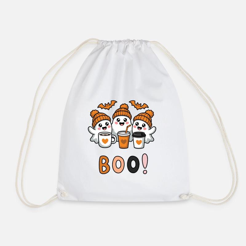 BOO - Turnbeutel - Weiß