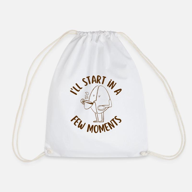 Coffee addict - Sac de sport léger - blanc