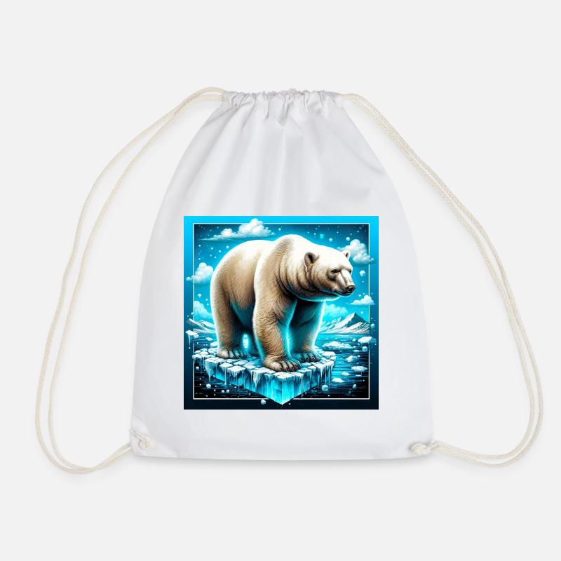 Eisbär - Turnbeutel - Weiß
