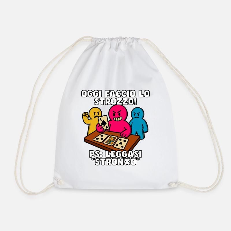 Today I'm a Loan Shark! - Drawstring Bag - white