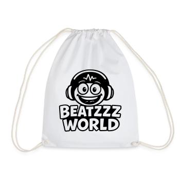 Beatzzz World - Turnbeutel - Weiß - Vorne