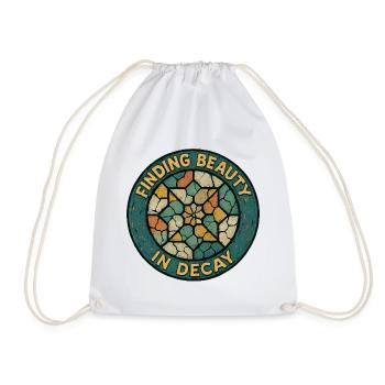 Urbex - Urban Exploration - Drawstring Bag - white - Front