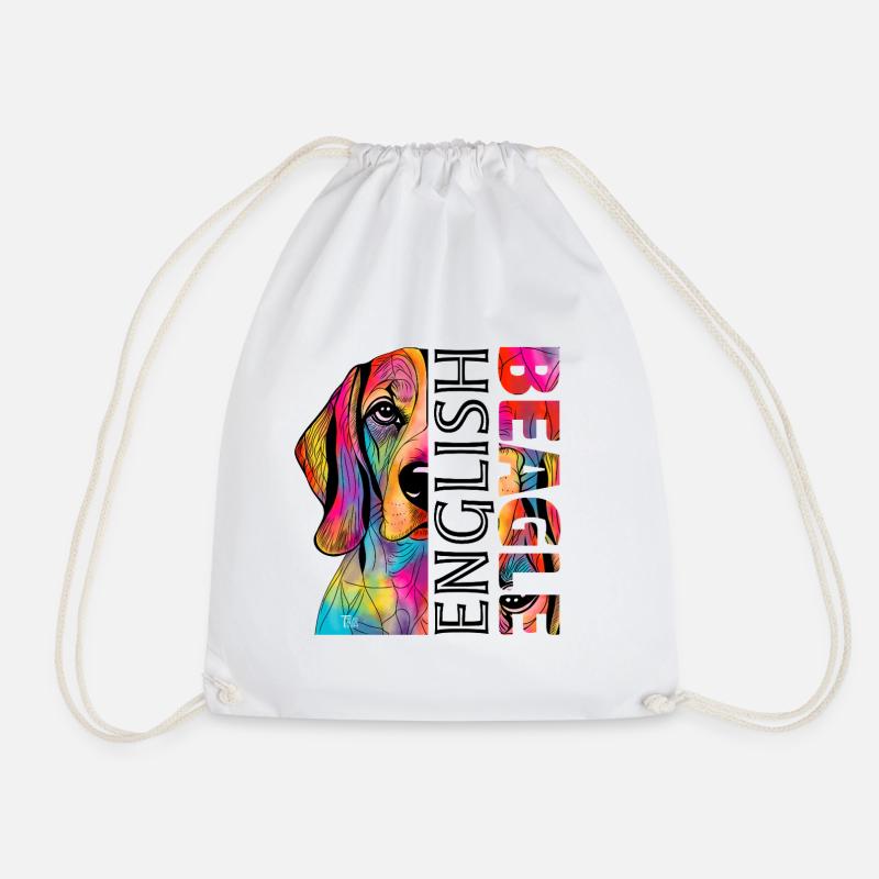 Beagle - Sac de sport léger - blanc
