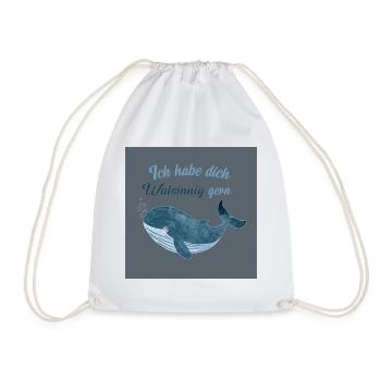 Affiche I Love You Walsinnig - Sac de sport léger - blanc - Devant
