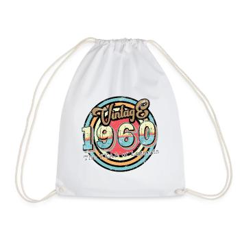 Millésime 1960 - Sac de sport léger - blanc - Devant