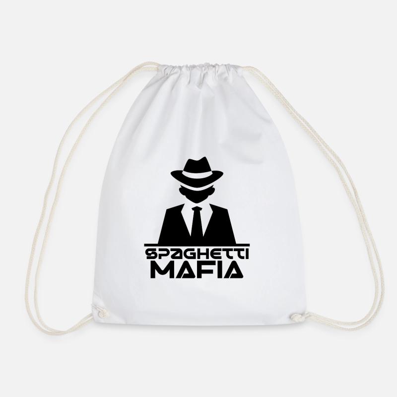 Spaghetti Mafia - Turnbeutel - Weiß