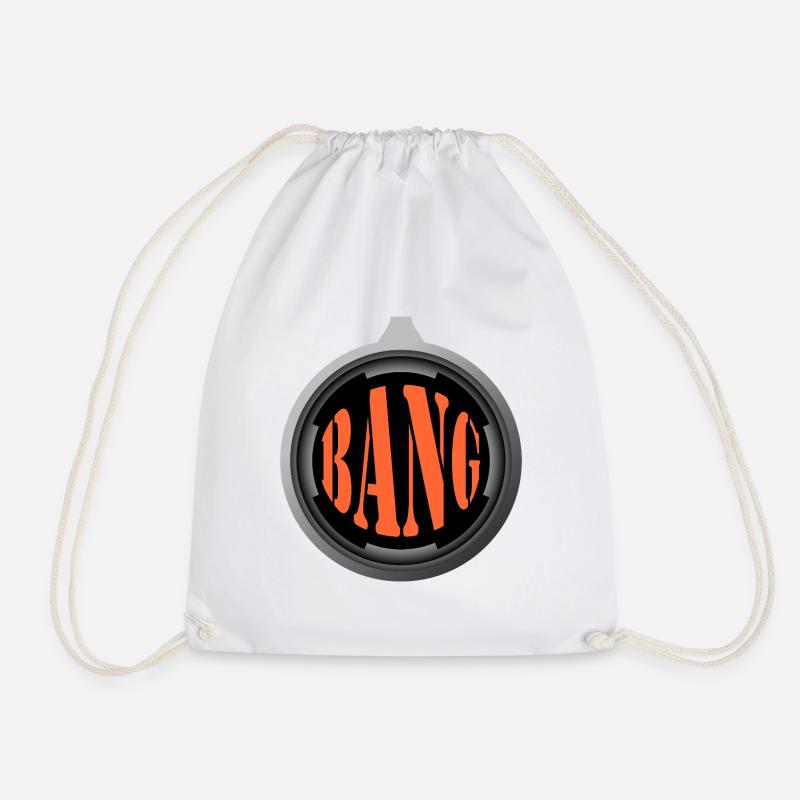 Bang – Style Comic Explosif - Sac de sport léger - blanc