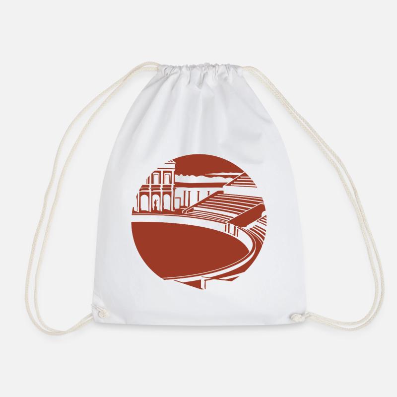 Icon - Gallo-Roman - Drawstring Bag - white