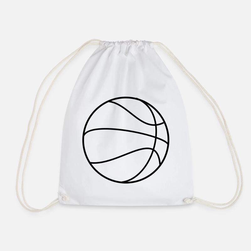 Basket-ball - Sac de sport léger - blanc