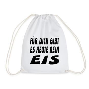 Eis - Turnbeutel - Weiß - Vorne