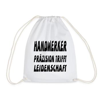 Handwerker - Turnbeutel - Weiß - Vorne