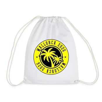 Palmiers de Majorque 2026 - Sac de sport léger - blanc - Devant