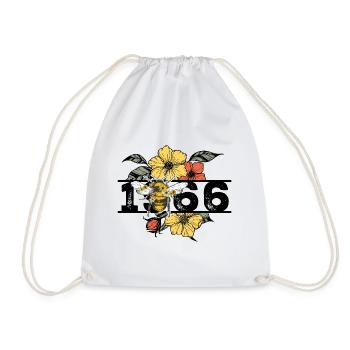 Vintage 1966 - Drawstring Bag - white - Front