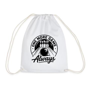 Un jeu de plus : toujours un sport de quilles - Sac de sport léger - blanc - Devant
