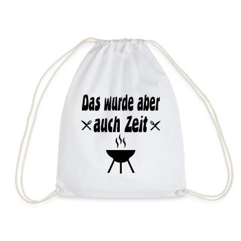 Grillen - Turnbeutel - Weiß - Vorne