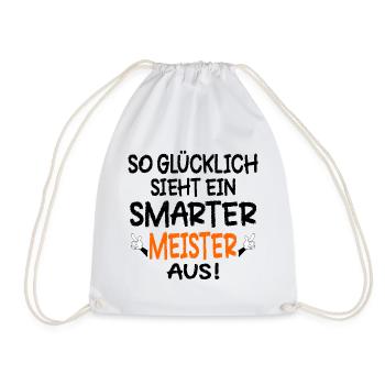 Meisterprüfungen Meister - Turnbeutel - Weiß - Vorne