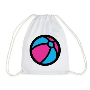 Water Polo Beach Summer Icon - Drawstring Bag - white - Front