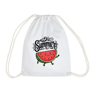 Sommer - Turnbeutel - Weiß - Vorne