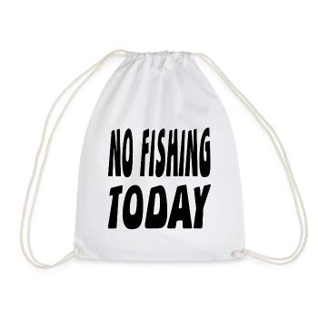 Angling - Drawstring Bag - white - Front