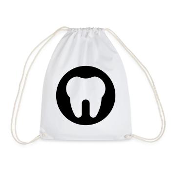 Dentist, Dentist, Dentist - Drawstring Bag - white - Front