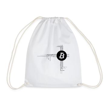 Réseau Bitcoin - Sac de sport léger - blanc - Devant