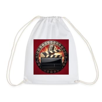 Cinéma rétro clapboard - Sac de sport léger - blanc - Devant