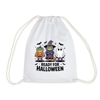 Halloween - Turnbeutel - Weiß - Vorne
