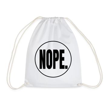 NON. – Chemise minimaliste statement - Sac de sport léger - blanc - Devant