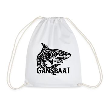 Gansbaai Shark - Sac de sport léger - blanc - Devant
