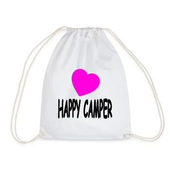 Camper - Drawstring Bag - white - Front