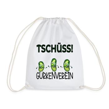 Abschied Kollegen Gurkenverein - Turnbeutel - Weiß - Vorne