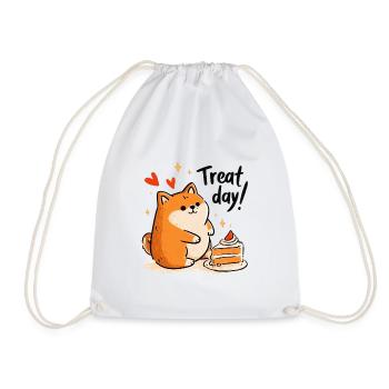 Journée de friandises ! - Sac de sport léger - blanc - Devant