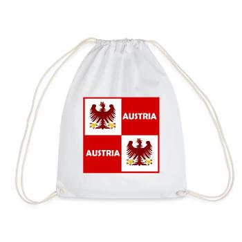 Double Eagle Rouge Blanc Bloc - Sac de sport léger - blanc - Devant
