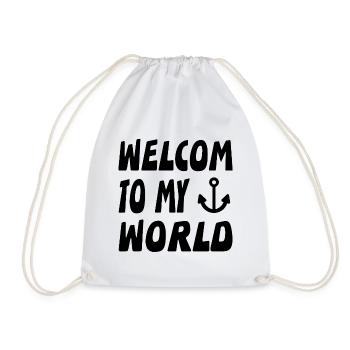 Sail - Drawstring Bag - white - Front