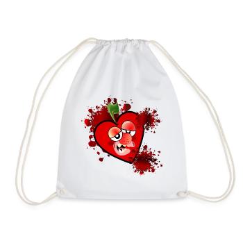 Halloween Costume Cherries - Drawstring Bag - white - Front