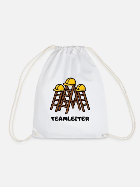 TEAMLEITER - Turnbeutel - Weiß